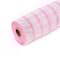 10" x 19ft. Pink & White Window Poly Burlap Mesh by Celebrate It™